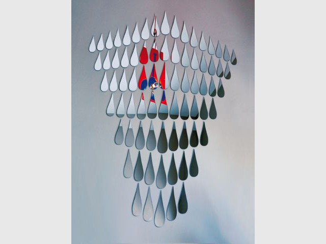 Miroir "Iced Tears" - Design Aquitaine