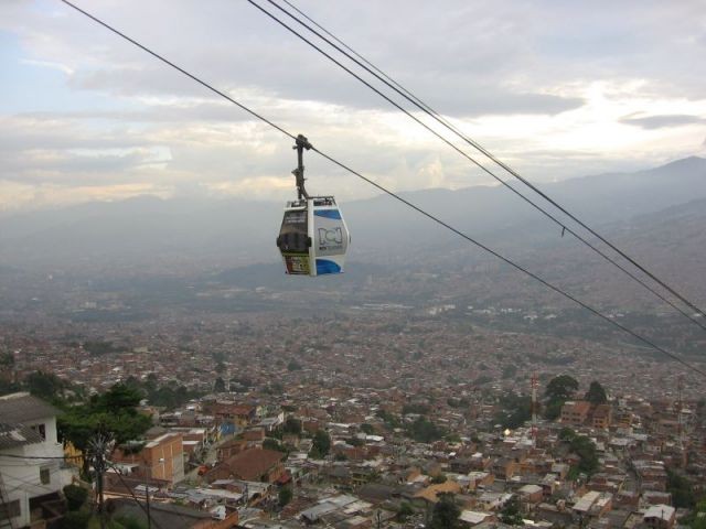 metrocable téléphérique Medellin