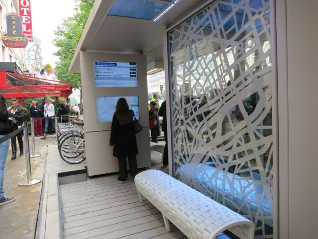 Information - Station de bus expérimentale
