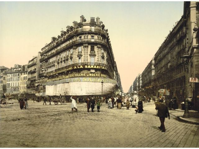 Vue de La Samaritaine autrefois - 96 logements sociaux à La Samaritaine