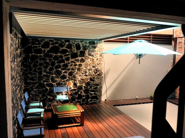 Une terrasse "cosy" - fort de france