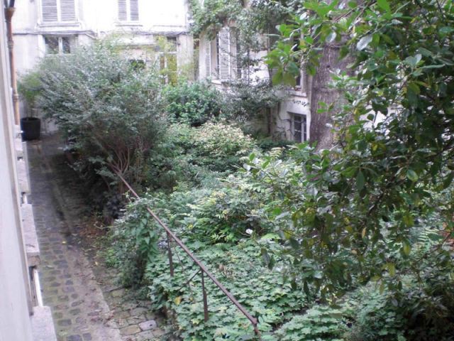 Jardin rue de Seine vue du dessus - Avant - Jardin rue de Seine