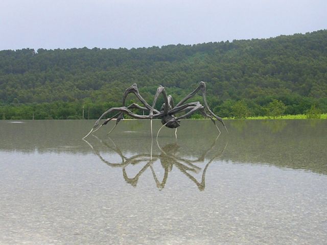 Crouching Spider 6695 de Louise Bourgeois - Château La Coste - jardin