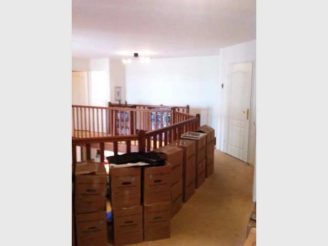 Mezzanine avant - Avant après duplex ethnique
