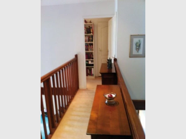 Escalier avant - Avant après duplex ethnique