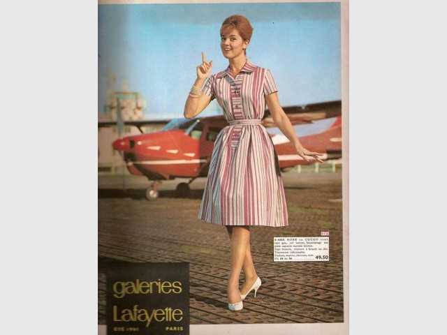 Couverture catalogue été 1961, 1961  - Archives Galeries Lafayette