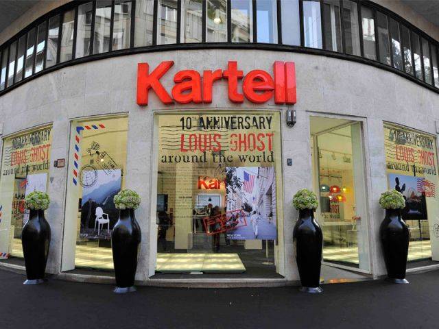 Vitrines en fête - Kartell