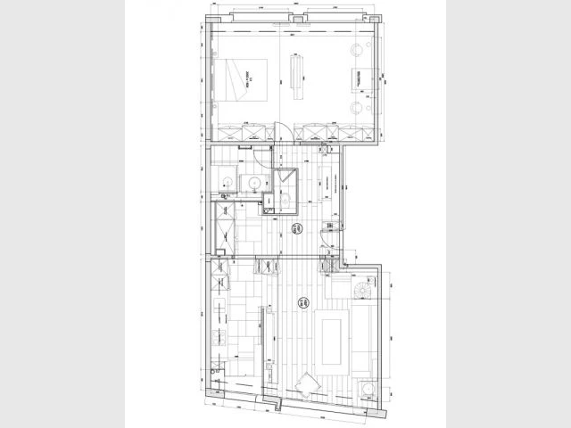 Plan projet - Eric Gizard Interior Design