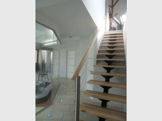 Escaliers - maison bretagne-Thierry Lorand