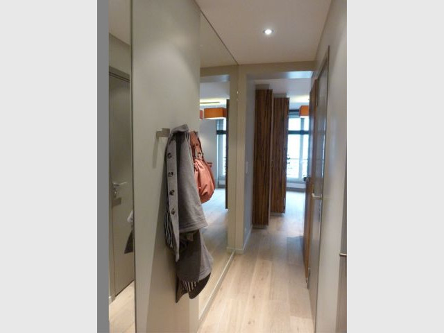 Entrée - Reportage appartement Paris Edeco Renovation