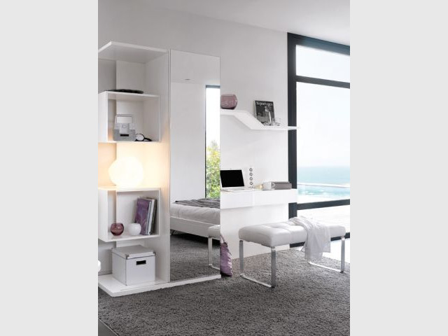 Une coiffeuse minimaliste pour une chambre design - Ambiances coiffeuses