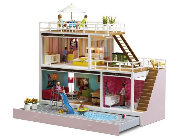 Une maison de poupées ultra-réaliste - Cadeaux Noël 2012 Rouba