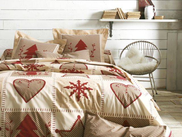 3 suisse linge de lit