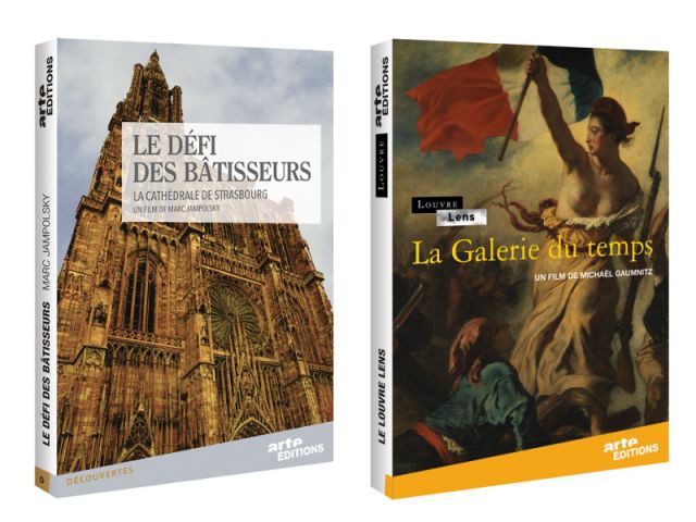 DVD arte edition cathédrale de strasbourg/Louvre 