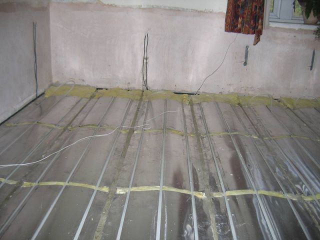 Installer un plancher chauffant