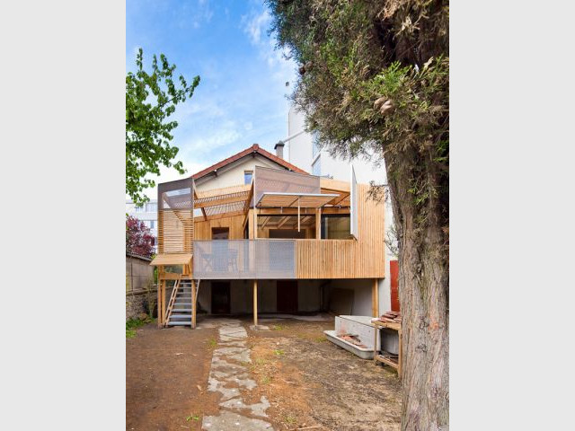 Allure moderne - Extension bois Nicola Spinetto Architecte 