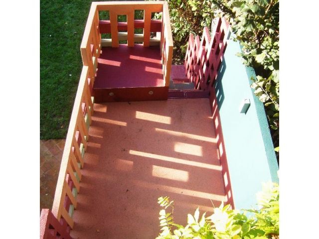 Terrasse - après - escalier meulière