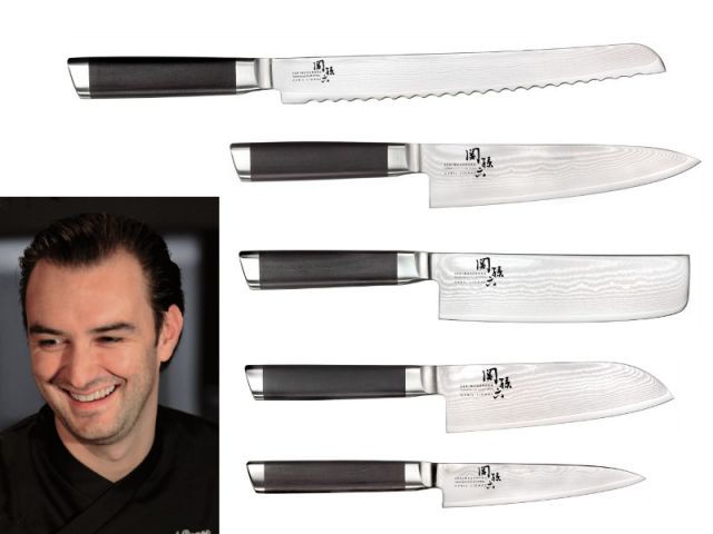 Des couteaux japonais au nom de Cyril Lignac - Chefs de cuisine