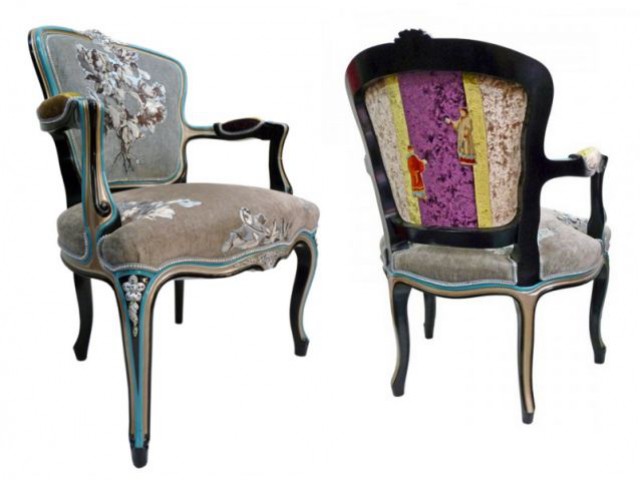 Un fauteuil Louis XV revisité pour un intérieur unique - Sélection fauteuils