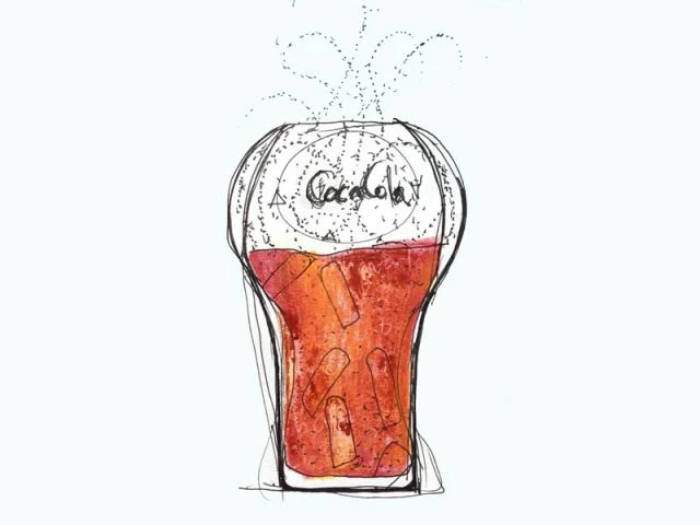 Croquis 2Verre design Coca-Cola Thomas Meyerhoffer