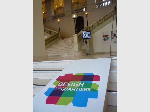 Design dans les quartiers - Hôtel de ville - Biennale de Design de Saint Etienne