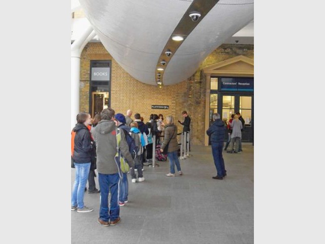 Une gare symbolique  - La gare de King's Cross à Londres