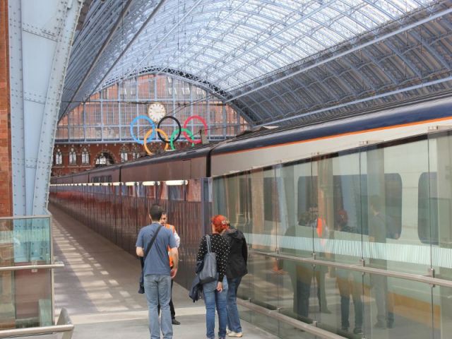 Mise en service en mars 2012 - La gare de King's Cross à Londres