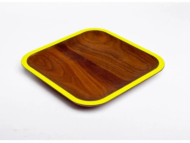 Plateau en bois signé David Rasmussen - Thecoolrepublic.com