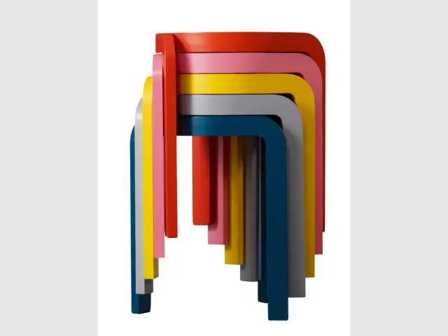 Tabouret SPIN (Staffan Holm ) - Musée des Arts et Métiers - Design [R]evolution
