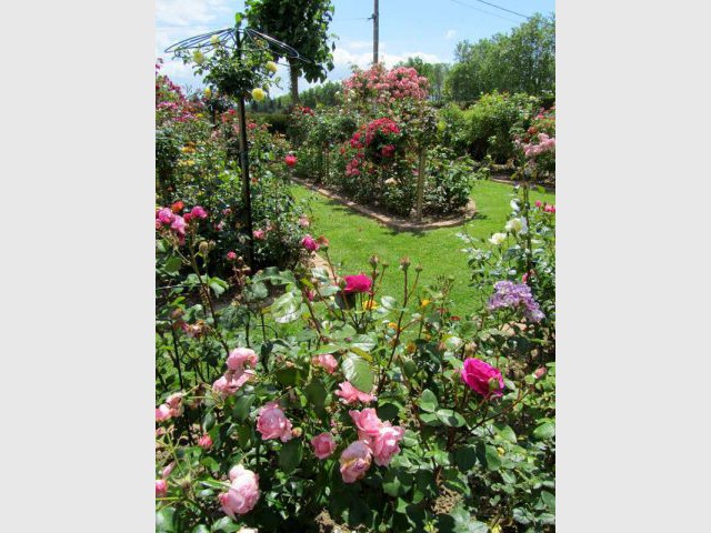 Le jardin de Brigitte Chiron-Charuaud à Cormeray (Loir-et-Cher) - Concours Jardiner autrement 2013