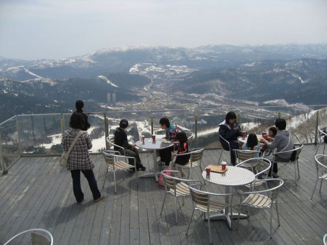 La terrase sans mer de nuages - Unkai Terrace of Tomamu - Japon - Nuages