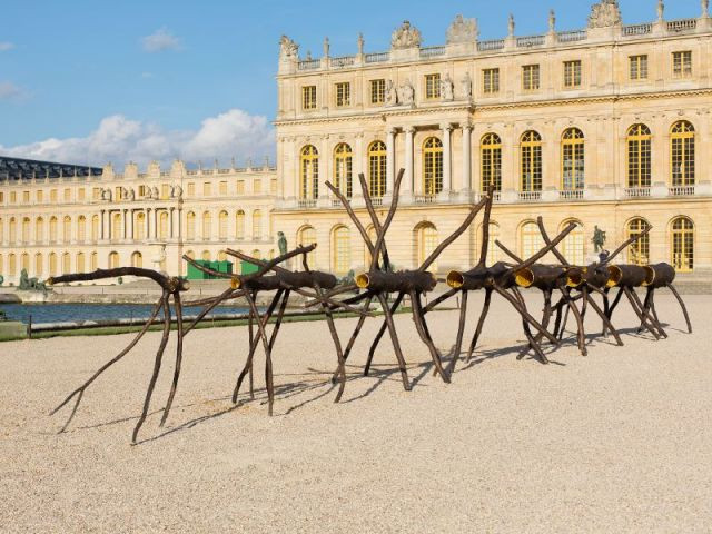 Exposition Penone Versailles jardin troncs 