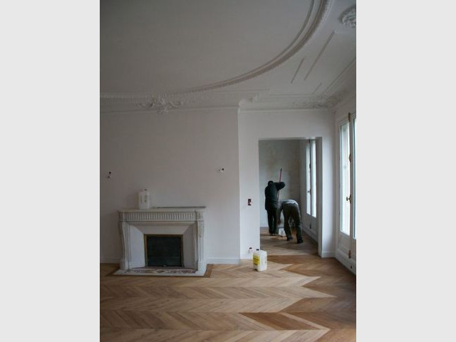 Parquet en point de Hongrie