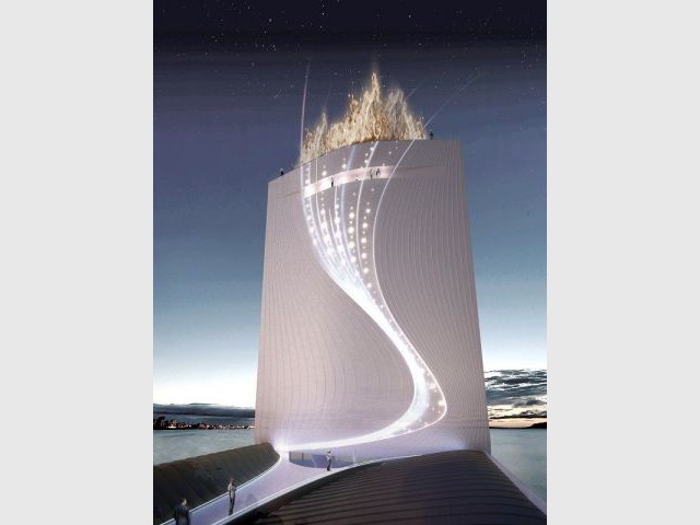 Jeu de LEDs - Solar City Tower