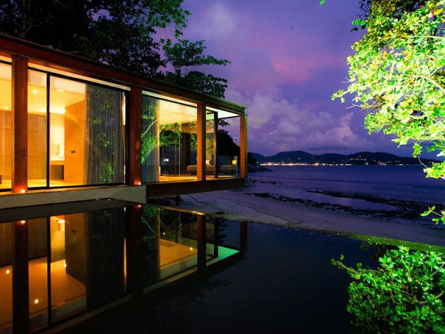 Un paysage de rêve, même la nuit - Design Hotels - Naka Phuket