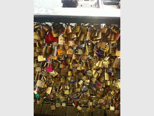 Cadenas - ponts des arts Paris 