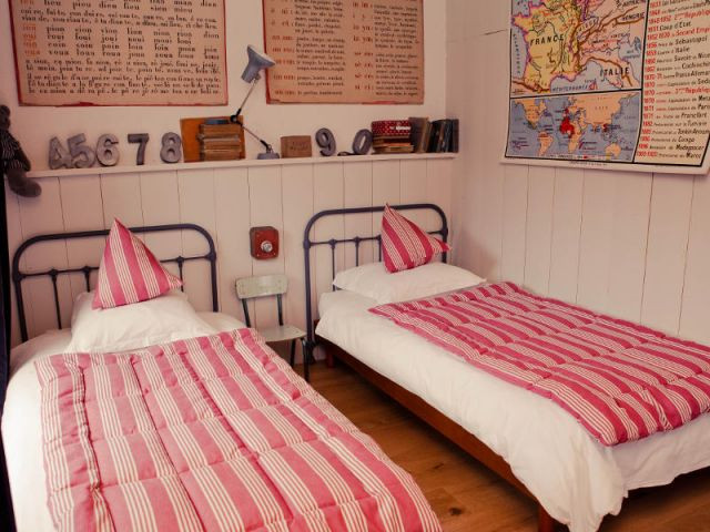 Une chambre de la maison d'hôtes Jeanne - Petites maisons dans la prairie