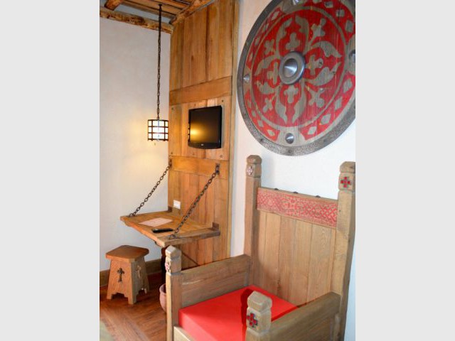 Une chambre des Îles de Clovis - Hôtels du Puy du Fou