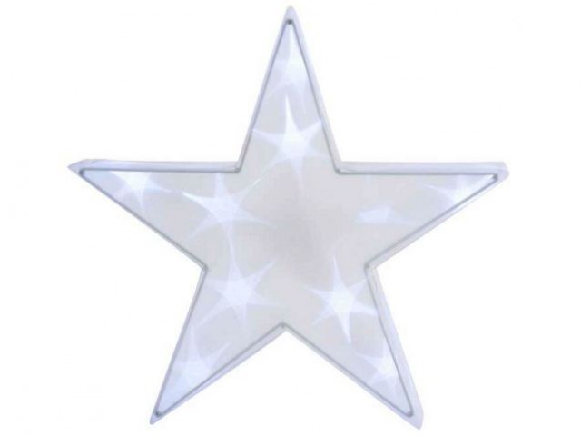 Une étoile à hologramme pour un Noël psychédélique - Déco lumineuse Noël