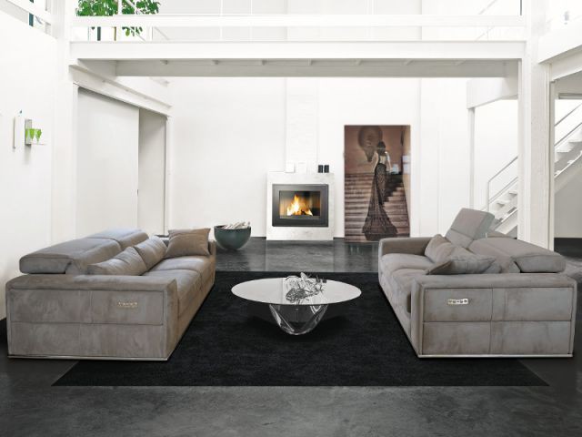 Des canapés confortables pour un salon design - Ambiances chaleur hiver