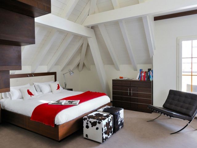 Des chambres mêlant montagne et design - Hôtel Le Cambrian
