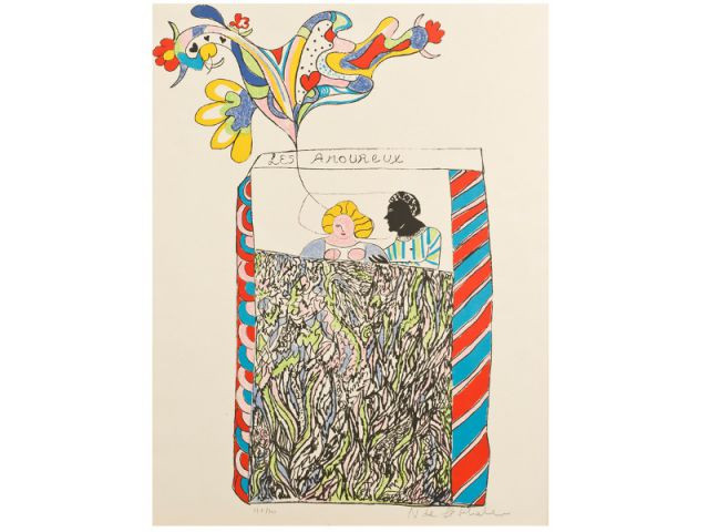 La lithographie de Niki de Saint Phalle