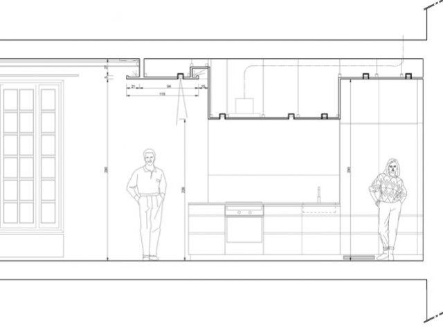 Des hauteurs sous plafond variables pour délimiter les espaces - Rénovation d'un T3 en T4