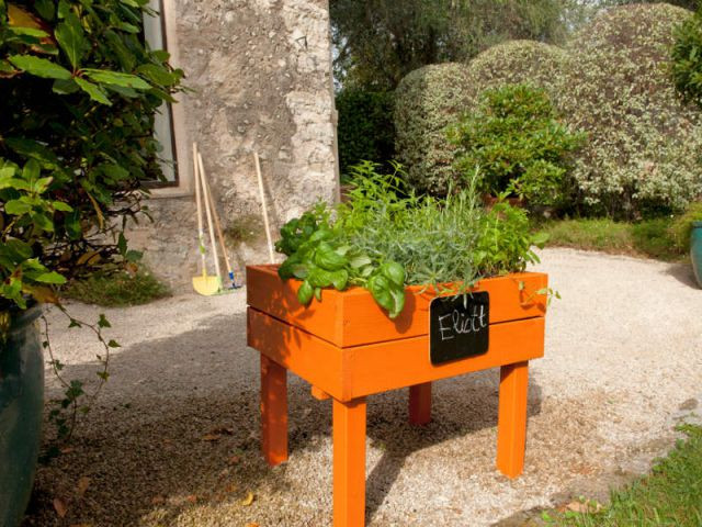 Un carré potager pour enfants