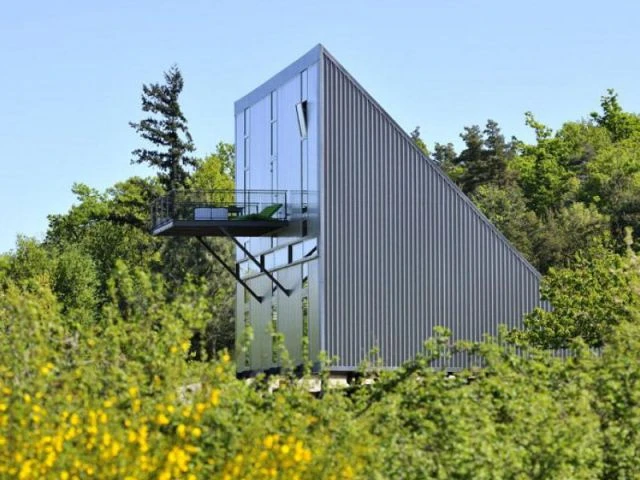 Maison triangle