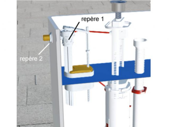 Une installation pratique et rapide - Un robinet détecteur de fuite innovant