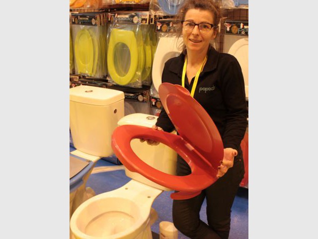 Papado, une lunette de toilette hygiénique - Concours Lépine 2014