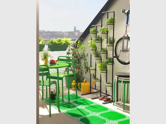 Pour un balcon ultra fonctionnel - Une sélection d'aménagements pour balcons