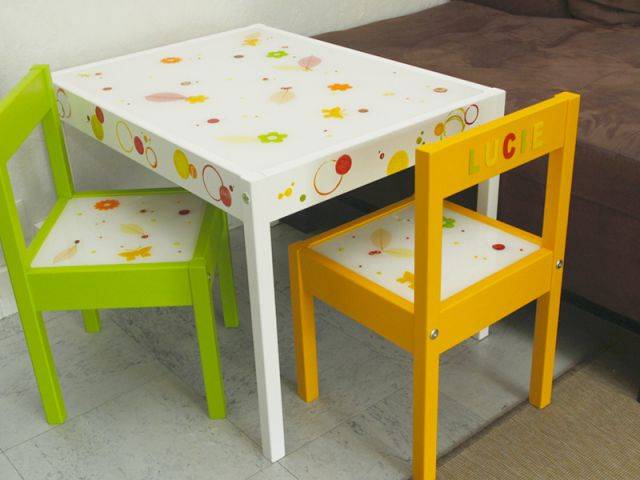 Tabouret pour enfants, tabouret, chaise pour enfants en bois