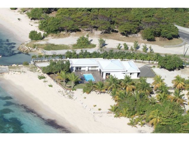 Paysage idyllique - maison Guadeloupe